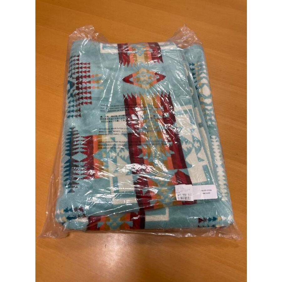 PENDLETON ペンドルトン オーバーサイズ ジャガード タオル チーフジョセフ アクア XB233 178cm×102cm ブランケット バスタオル ビーチタオル 海外輸入雑貨_2