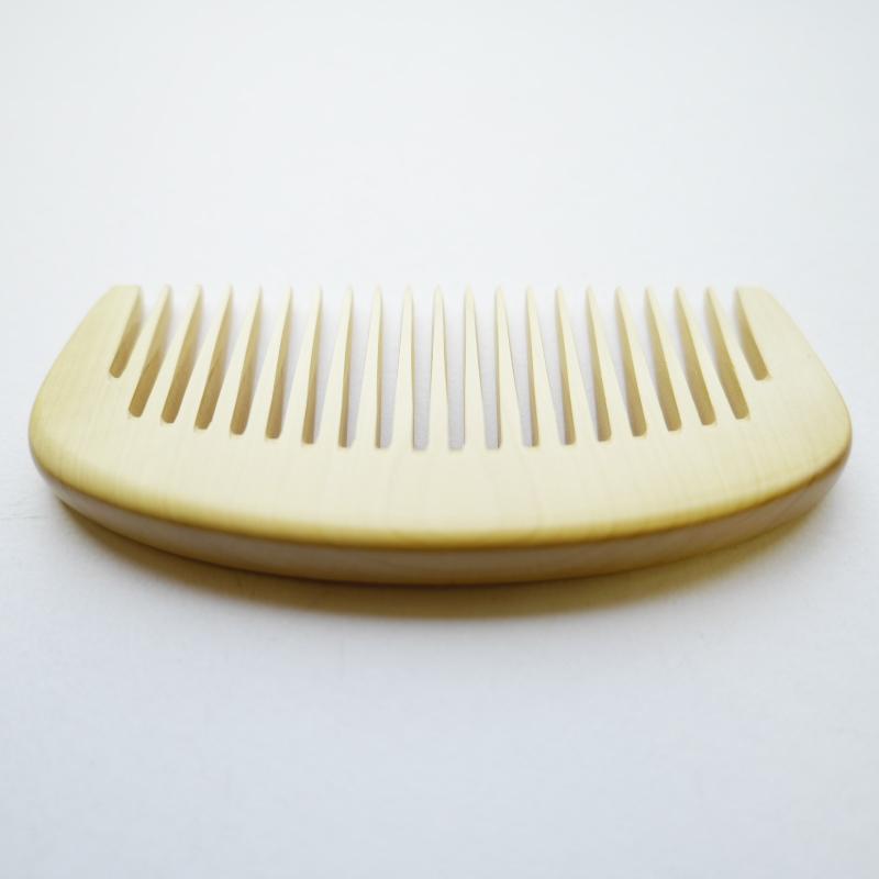 即納品】薩摩つげ櫛 パーマ櫛 かもじ櫛 3寸5分 21本歯 荒歯 3.5寸 三寸