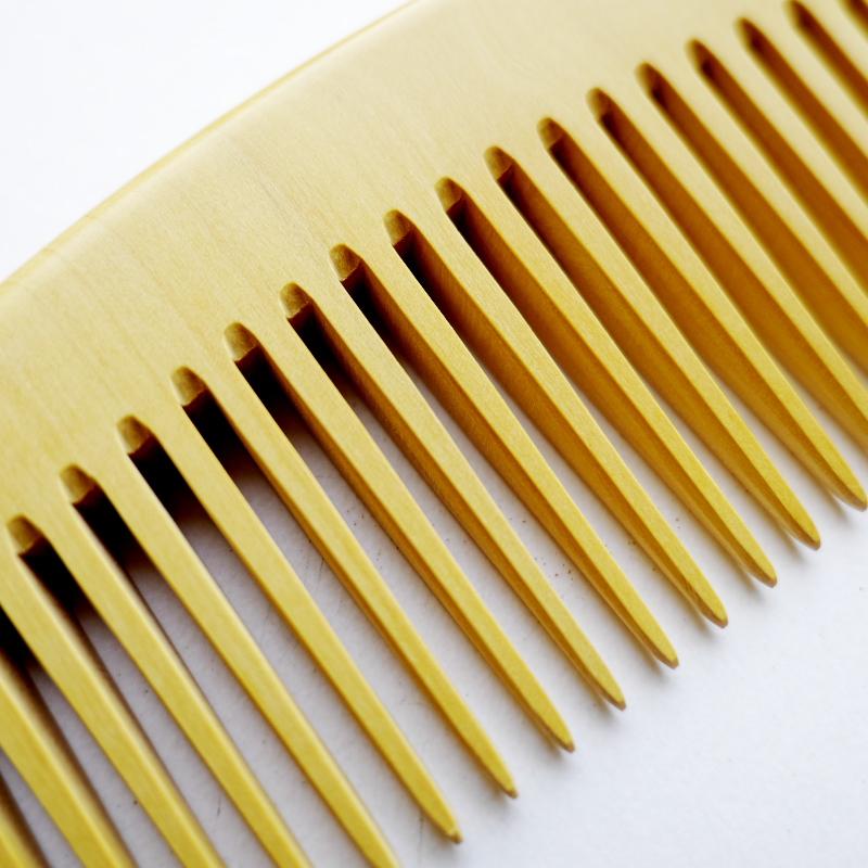 即納品】薩摩つげ櫛 パーマ櫛 かもじ櫛 4寸 24本歯 荒歯 四寸 さつま