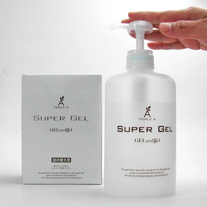 トリプルA GEL and gel 500g 業務用 ゲルアンドゲル トリプルA スーパーゲル クリーム/ゲルタイプ 500g