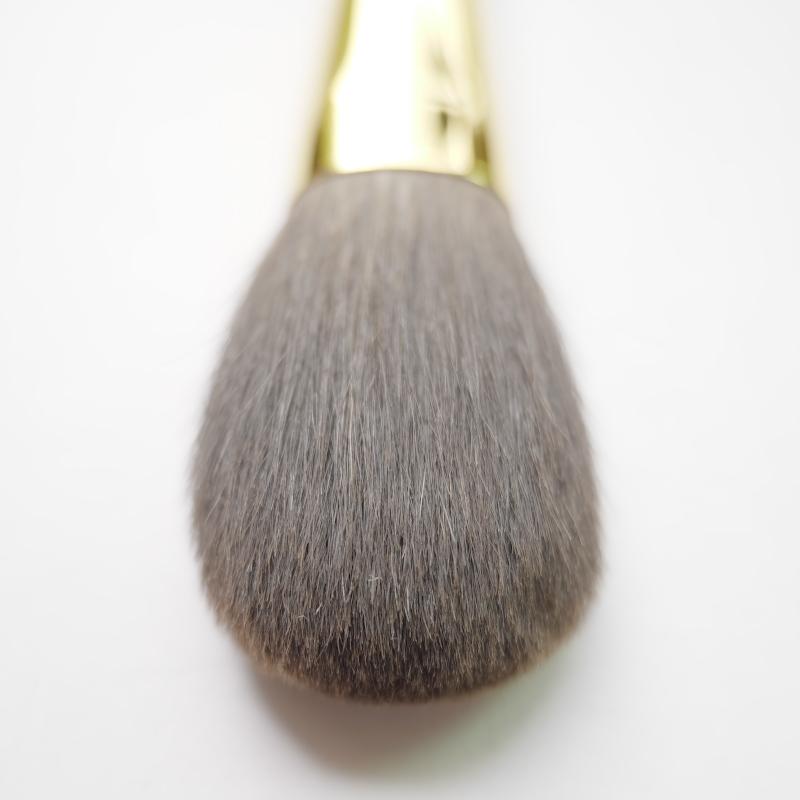 ✨【新品未使用】✨竹宝堂　フェイスブラシ　リス毛 竹宝堂 熊野筆 メイクブラシ フェイスブラシ 灰リス GP-1 お粉用