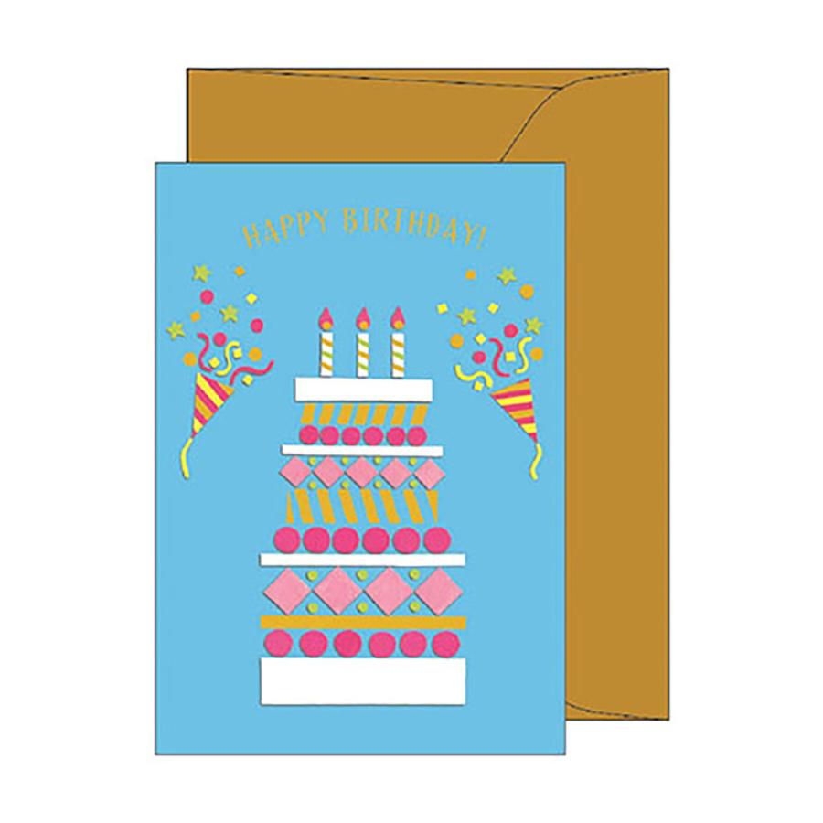 紀寺商事 バースデーカード イラストバースデーカード クラッカー ケーキ ケーキ Ibc04 あわせ買い商品1998円以上 1 401 すぐる屋本舗2号店 通販 Yahoo ショッピング