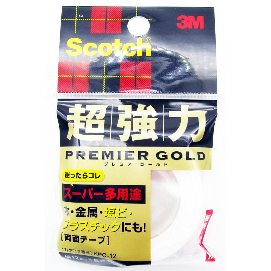スコッチ 超強力両面テープ プレミアゴールド スーパー多用途 12mm×1m あわせ買い商品1998円以上 :4548623265223-1-330:すぐる屋本舗2号店 - 通販 - Yahoo!ショッピング スコッチ 超強力両面テープ プレミアゴールド スーパー多用途 12mm×1m あわせ買い商品1998円以上 :4548623265223-1-330:すぐる屋本舗2号店 - 通販 - Yahoo!ショッピング