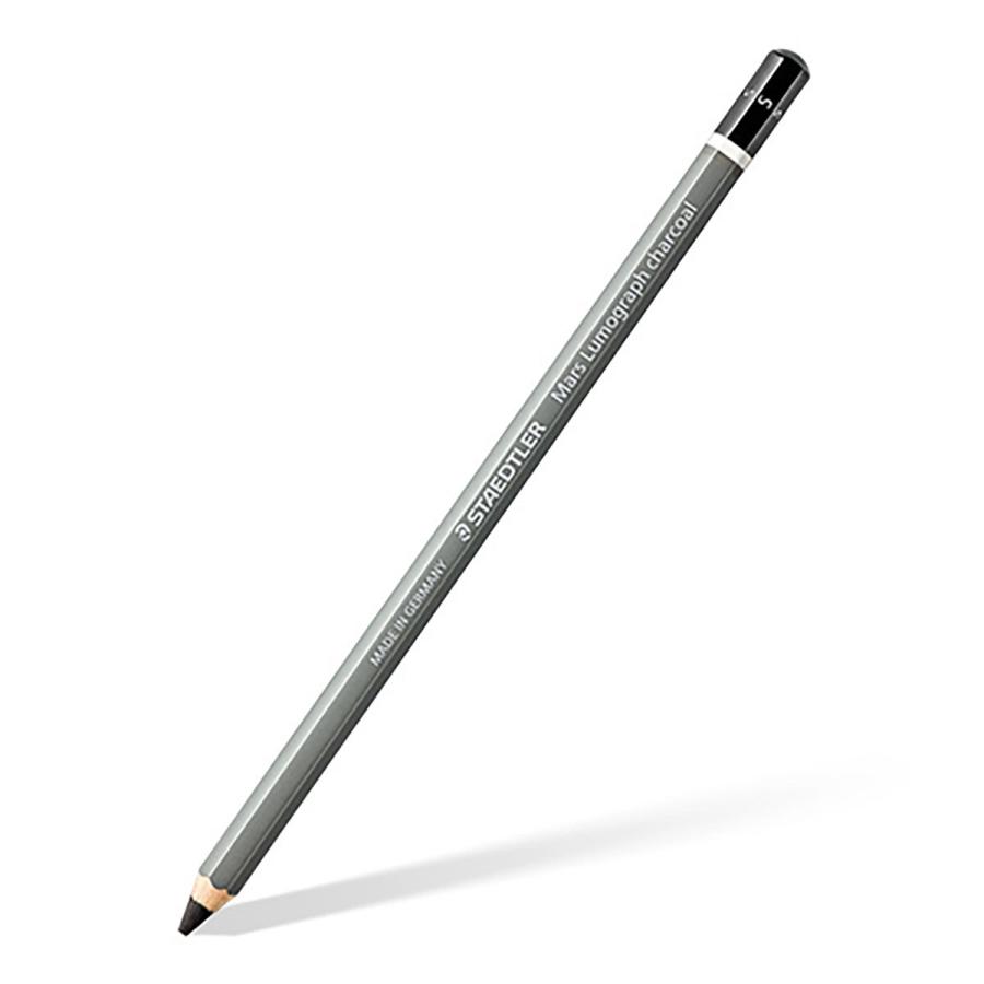 ステッドラー日本 鉛筆 マルス ルモグラフ チャコール鉛筆 ソフト 100C-S