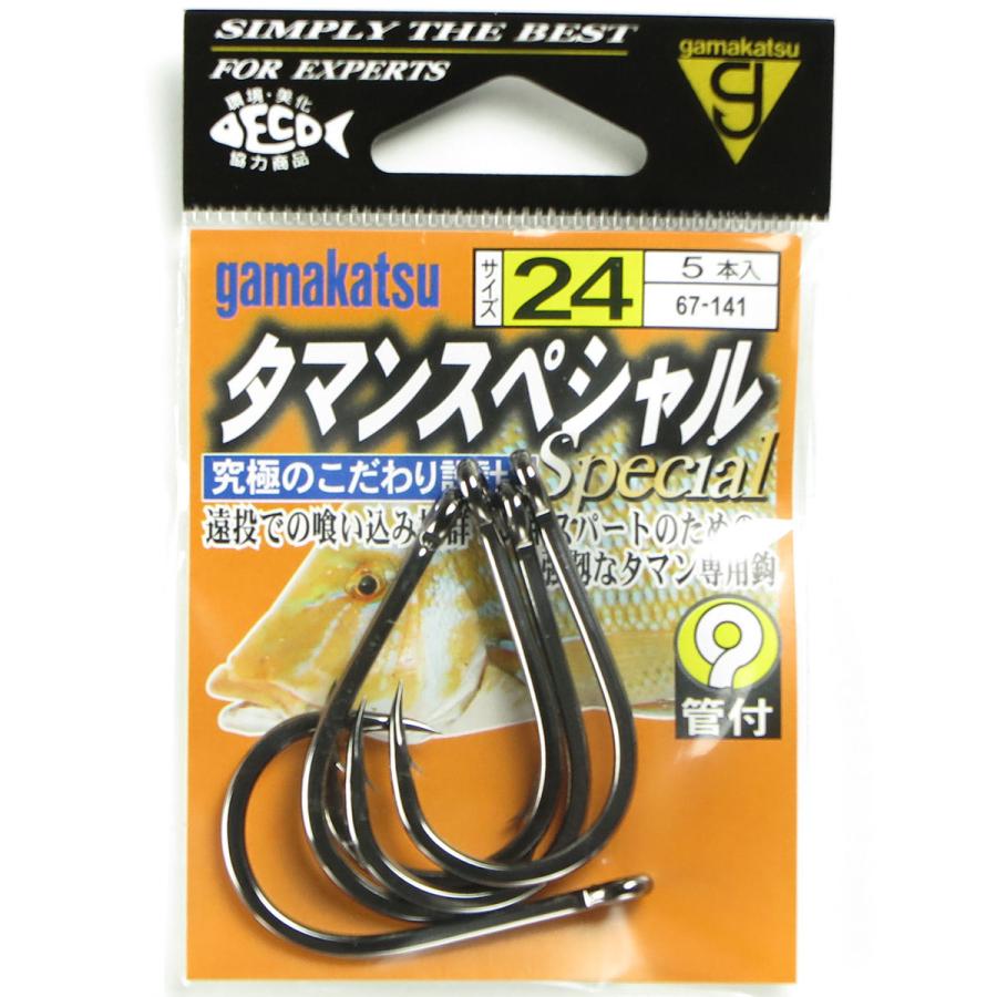 Gamakatsu がまかつ タマンスペシャル NSB サイズ:24号 入数:5本 Gamakatsu がまかつ タマンスペシャル NSB サイズ:24号 入数:5本