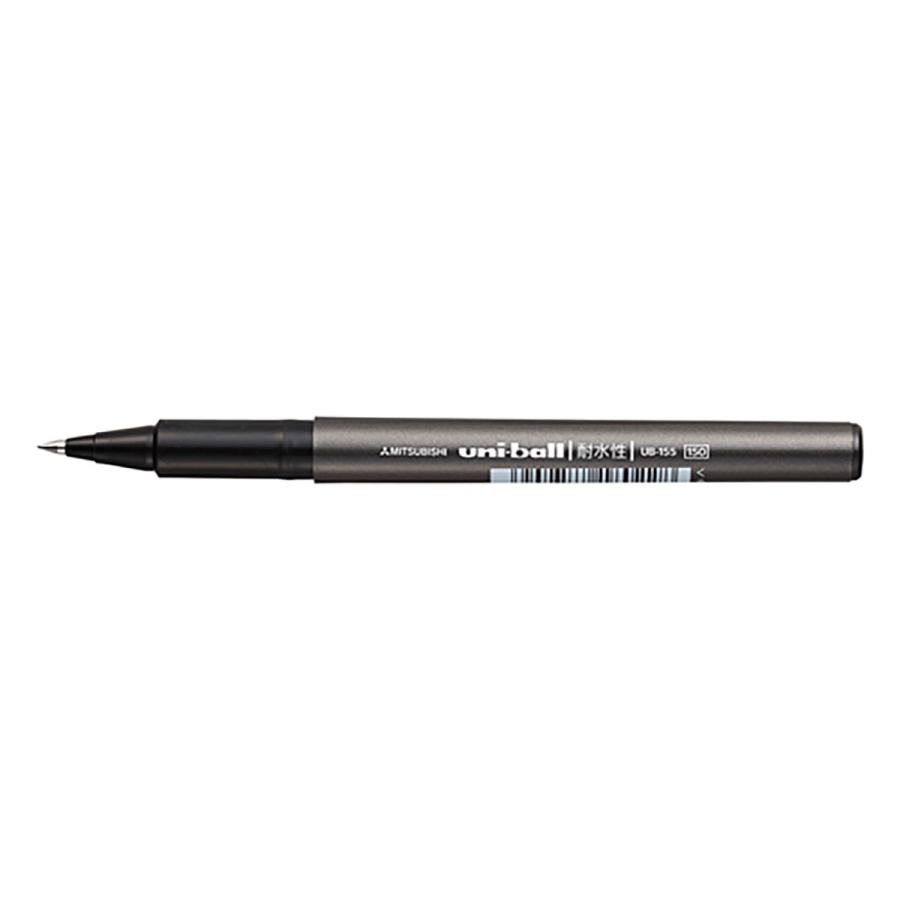 ボールペン 三菱鉛筆 水性ボールペン ユニボール 0.5mm 黒 UB155-24 あわせ買い商品800円以上｜suguruya｜03