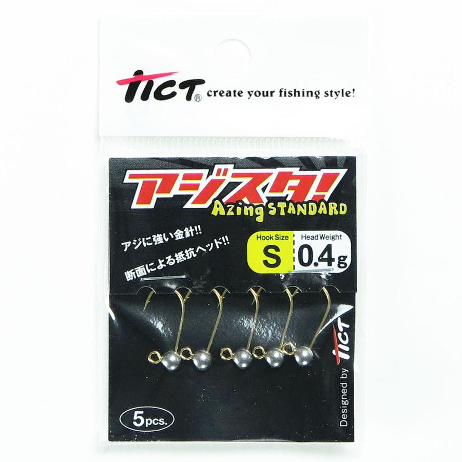 スズキ ジグヘッド TICT ティクト アジスタ! Sサイズ 0.4g スズキ ジグヘッド TICT ティクト アジスタ! Sサイズ 0.4g