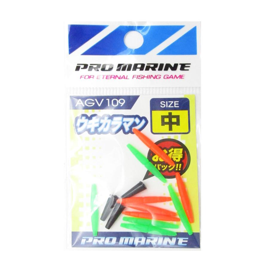 感謝の声続々! ウキ釣り プロマリン PRO MARINE ウキカラマン 中 浜田商会 あわせ買い商品800円以上 プロマリン PRO MARINE AGV109-中 ウキカラマン 中 仕掛絡み防止 仕掛けウキ 釣り 浜田商会