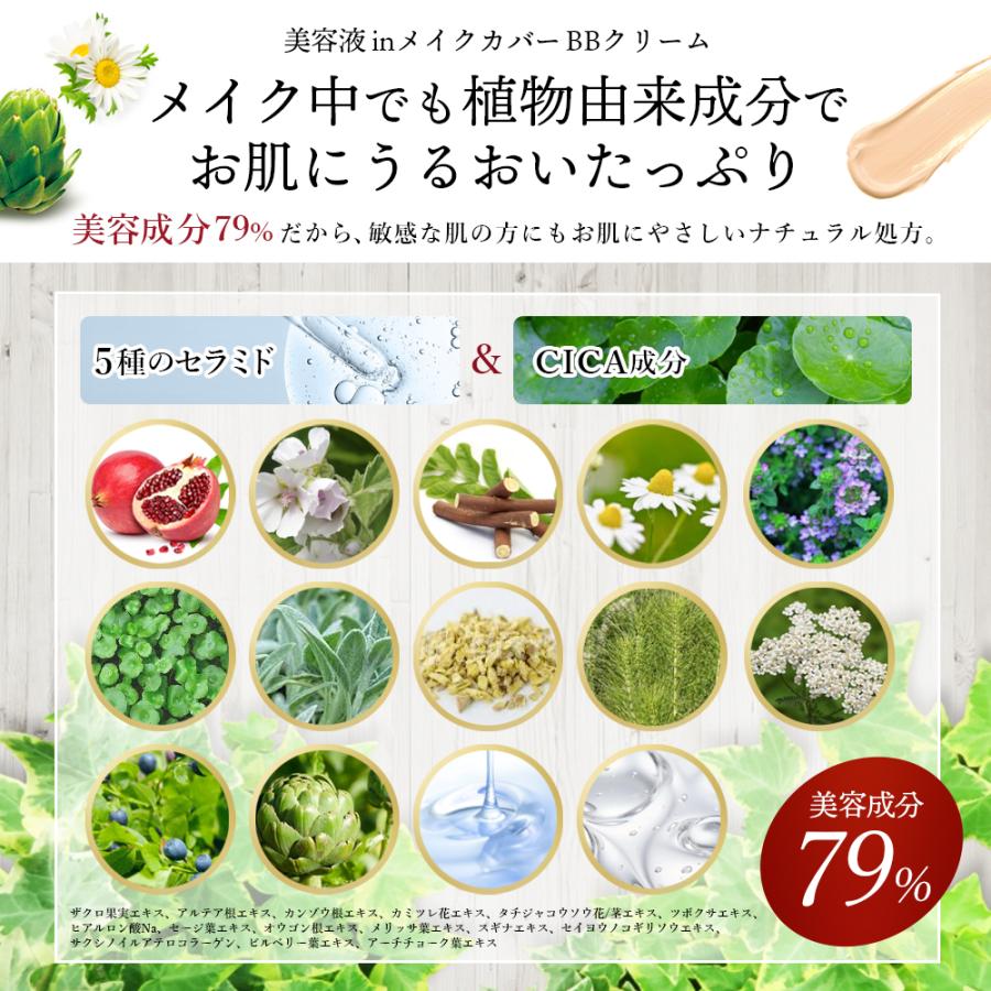 ステイフリー 美容液inメイクカバーBBクリーム 50g SPF24 PA++ UV