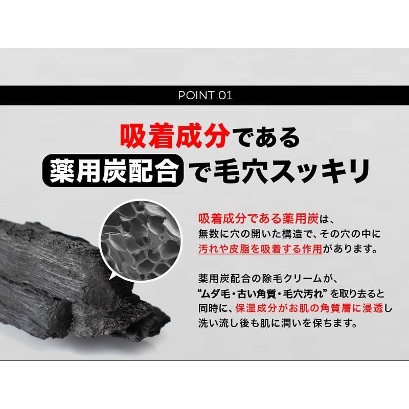 脱毛・除毛 Y.TNK 医薬部外品】 除毛クリーム ROCKY BLACK REMOVER ロッキー