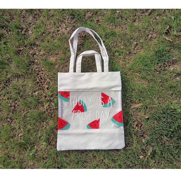 福袋セール 可愛いスイカのトートバック