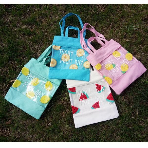 福袋セール 可愛いスイカのトートバック