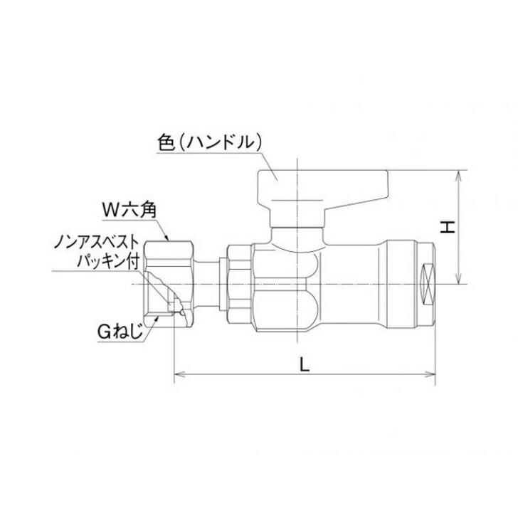 オンダ製作所 ボールバルブ 樹脂管 ワンタッチ 接続 ナット付