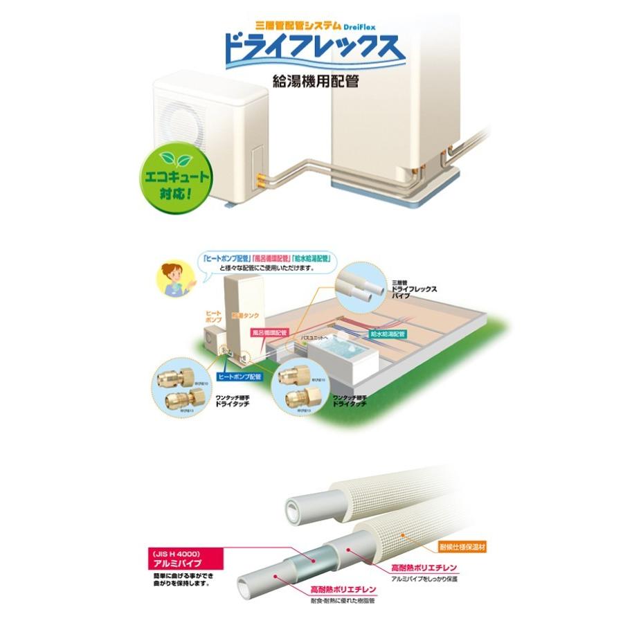 最新予約アイテム タブチ 三層管 ドライフレックス 13A UPC13-HONT10 20m タブチ 三層管 ドライフレックス 13A UPC13-HONT10 20m