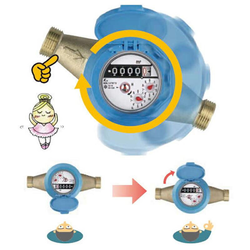 アズビル -13時迄は当日発送 日祝除く- 水道メーター 量水器 子