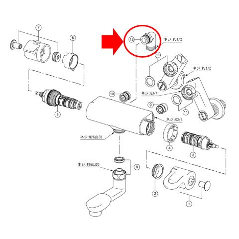 INAX（イナックス） ネコポス対応,LIXIL,INAX,A-1859-1,樹脂製シャワー
