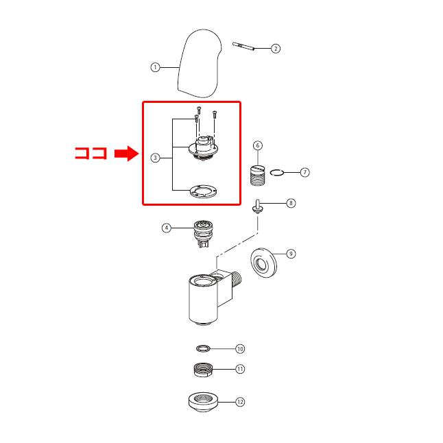 INAX LIXIL,INAX,A-537,起動弁部,小便フラッシュ用バルブ部(樹脂 INAX LIXIL,INAX,A-537,起動弁部,小便フラッシュ用バルブ部(樹脂