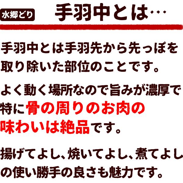 鶏肉 水郷どり手羽中 300g｜suigodori｜02