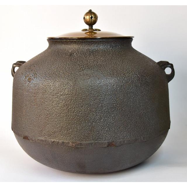 門脇喜平作 阿弥陀堂釜 炉用 軋む 