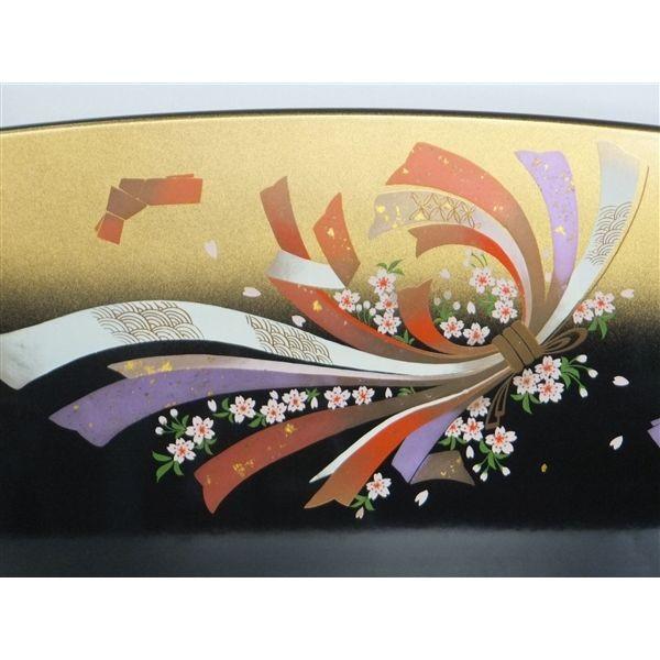 ひな人形 ひな道具 単品 部品 売り 三曲屏風 円屏風のしめ桜 110791