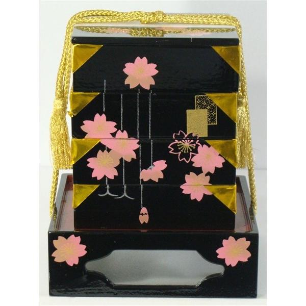 ひな人形 ひな道具 単品 部品 売り 前飾道具 六品道具 桜蒔絵 128871