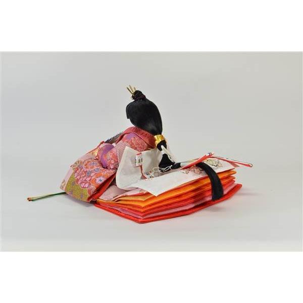 ひな人形 親王単品 DIYひな 京十番 三五 京極 l 116 藍地合わせ紋