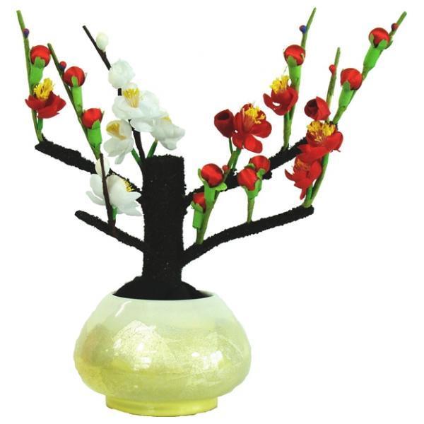 実物 ひな人形 きよら オプション 道具 白 スノーホワイト 銀彩黄 小三五方形塗玉台 花鉢銀彩黄 芥子油灯白 Materialworldblog Com