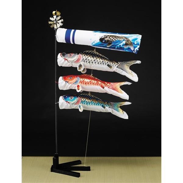 展示品限り】鯉のぼり（室内用)プチ座敷鯉物語天華セット80cm