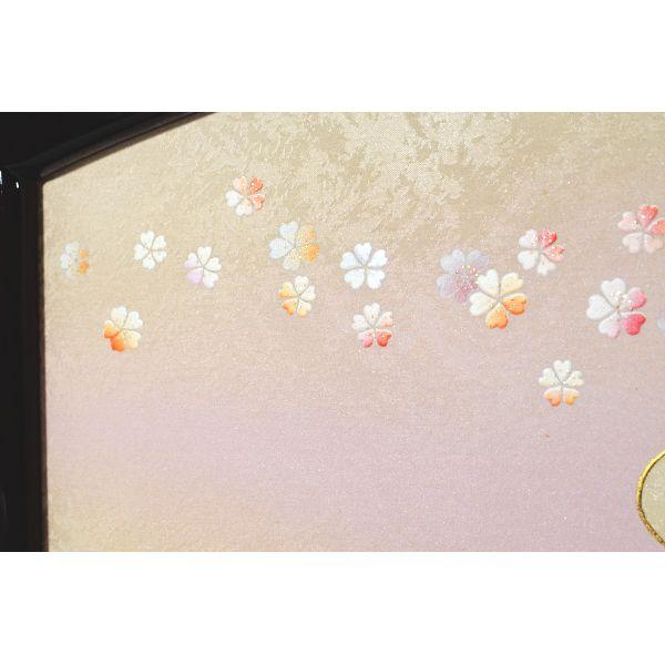 屏風　御所車　三曲屏風　人形飾り　13号 和泉の御蔵 / 13号三曲屏風「新裏箔」