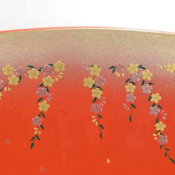 屏風 10号三曲 爛漫 高さ30cm ×中幅54cm ×袖幅25cm 160673 : 高田卸方