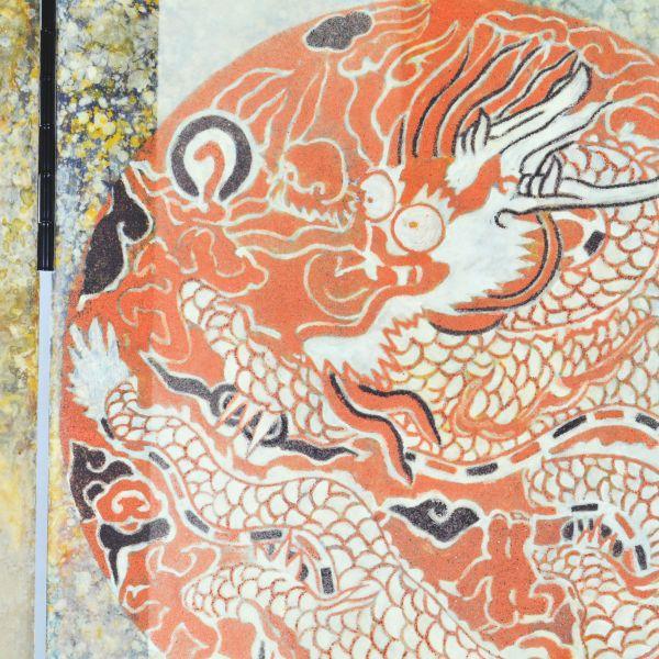 屏風 23号二曲 龍 高さ69cm ×片幅35cm 161014 : 高田卸方屋 - 通販