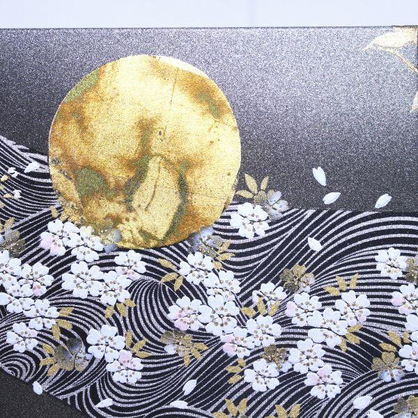 屏風　三月屏風　花だより金彩 屏風 三月屏風 花だより金彩