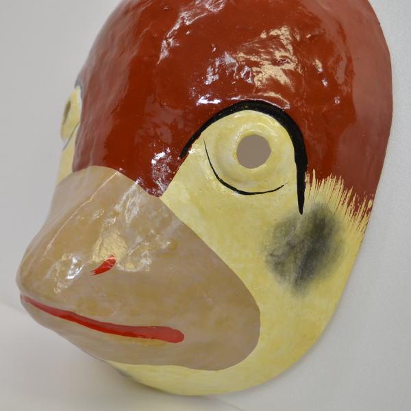 お面 和紙製 すずめ 幅15cm ×高さ19cm ×奥行9cm 229004 : 高田卸方屋