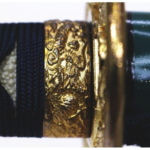 模造刀 脇差 金ラメ塗緑葵紋 265422 : 高田卸方屋 - 通販 - Yahoo