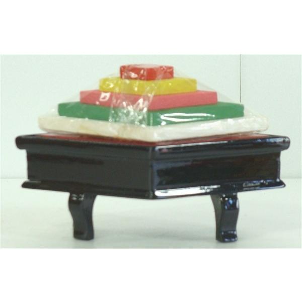 黒塗総唐草菱三方25