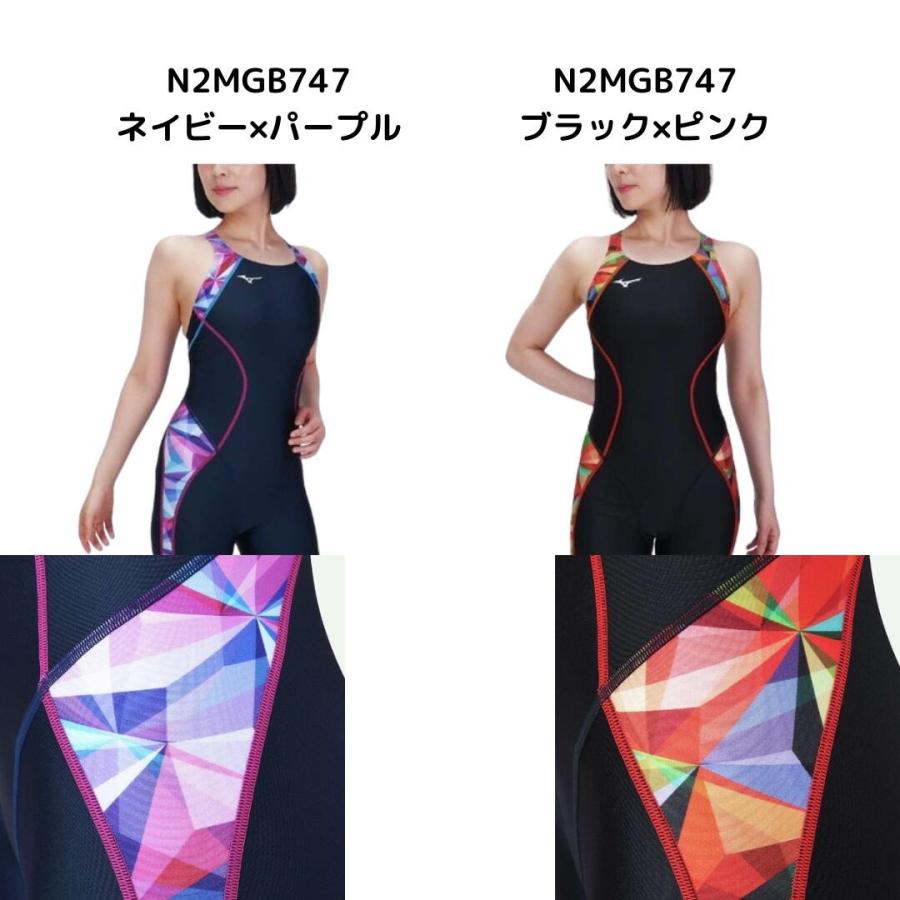 MIZUNO（ミズノ） 競泳水着 レディース ST Lala ハーフスーツ