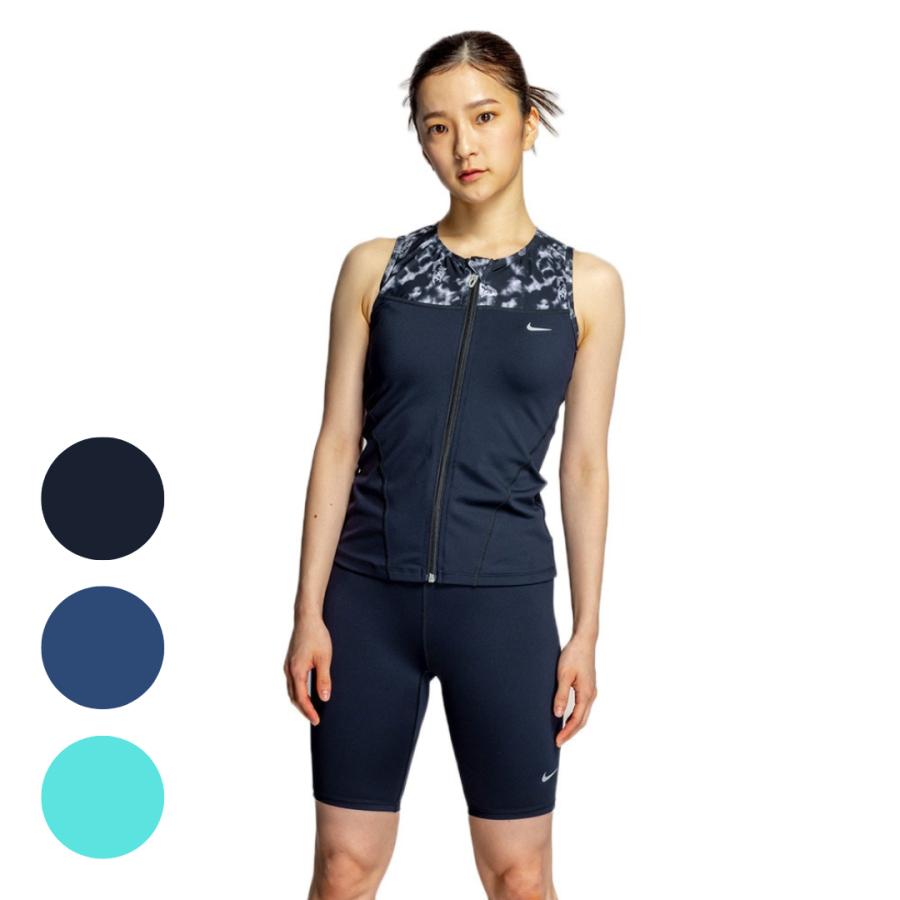 NIKE（ナイキ） レディース フィットネス水着 ジップ付き セパレート
