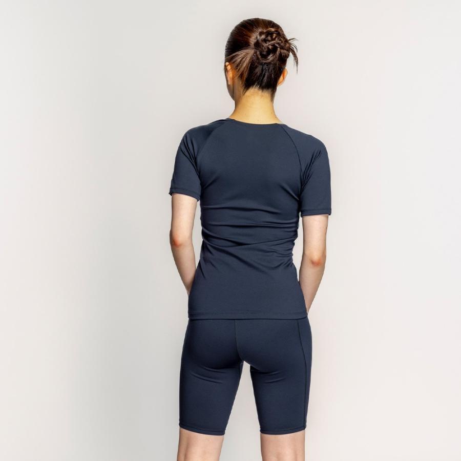 NIKE（ナイキ） レディース フィットネス水着 ジップ付き 半袖