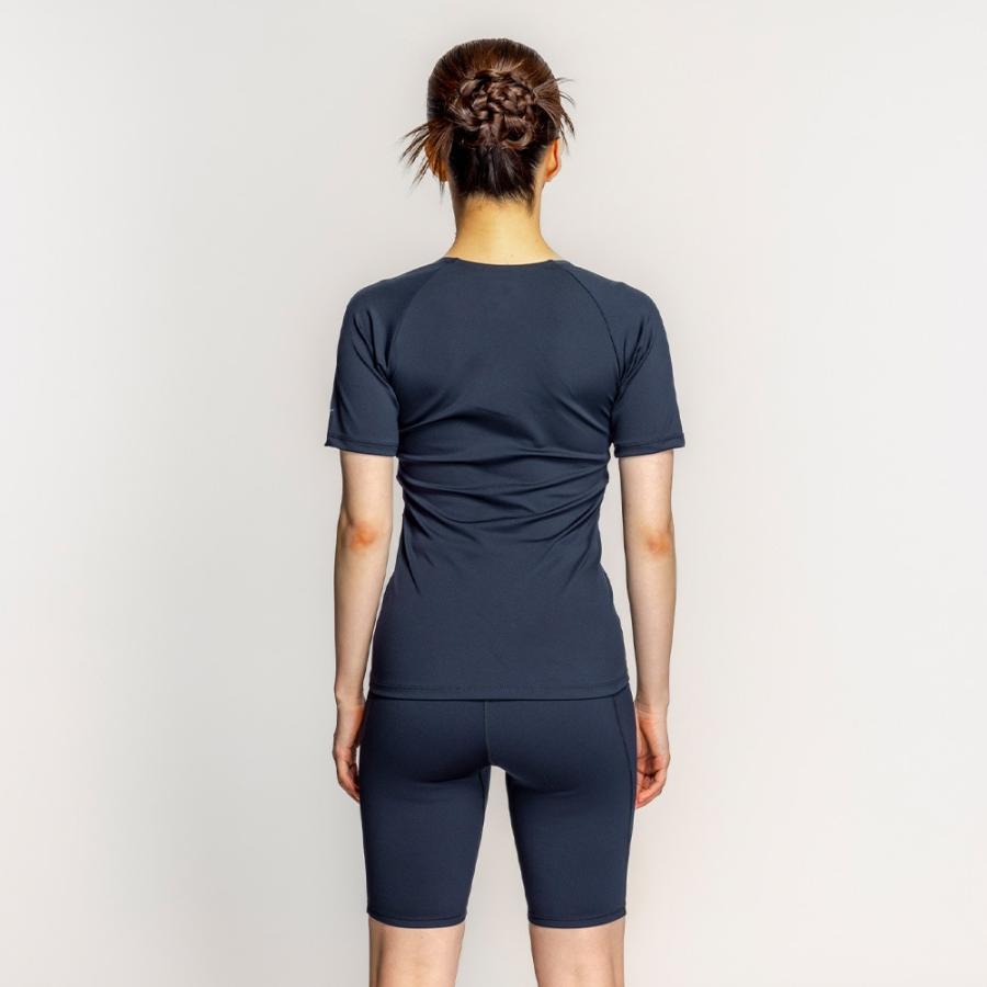 NIKE（ナイキ） レディース フィットネス水着 ジップ付き 半袖
