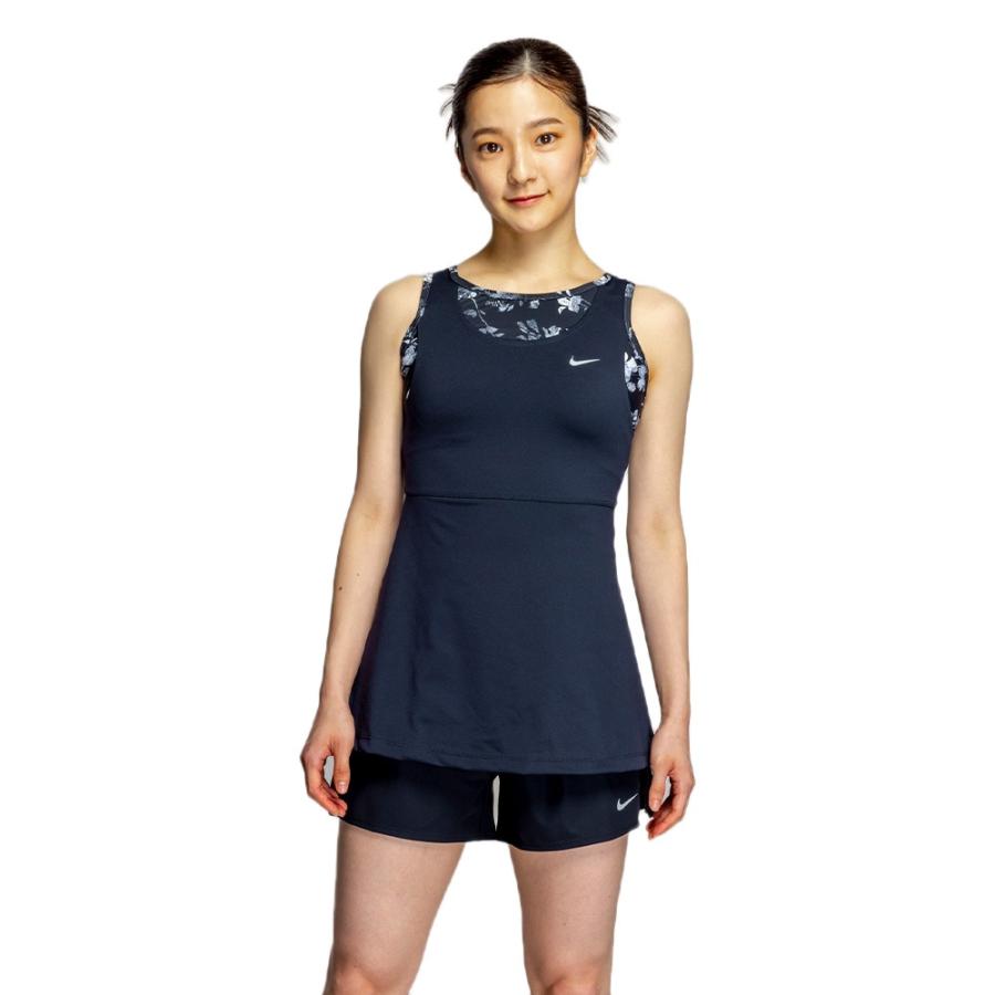 NIKE（ナイキ） レディース フィットネス水着 ふんわりシルエット 2in1