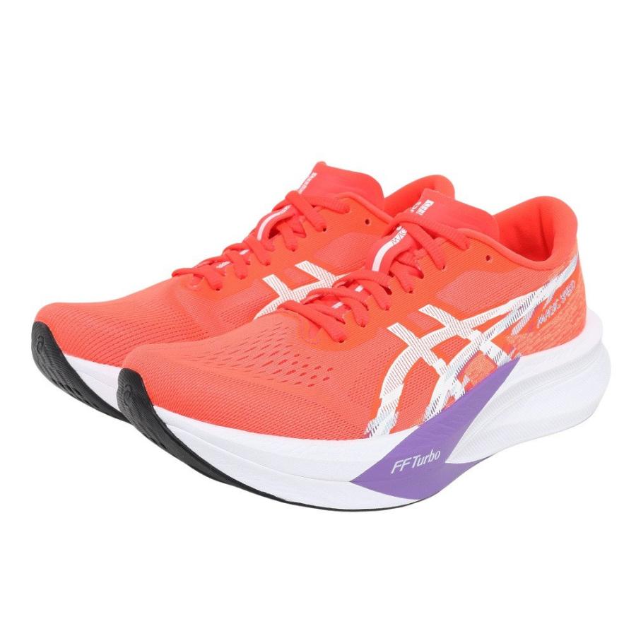 ASICS レッド トレーニングシューズ 日本製　27センチ ASICS（アシックス） ランニングシューズ トレーニングシューズ 部活