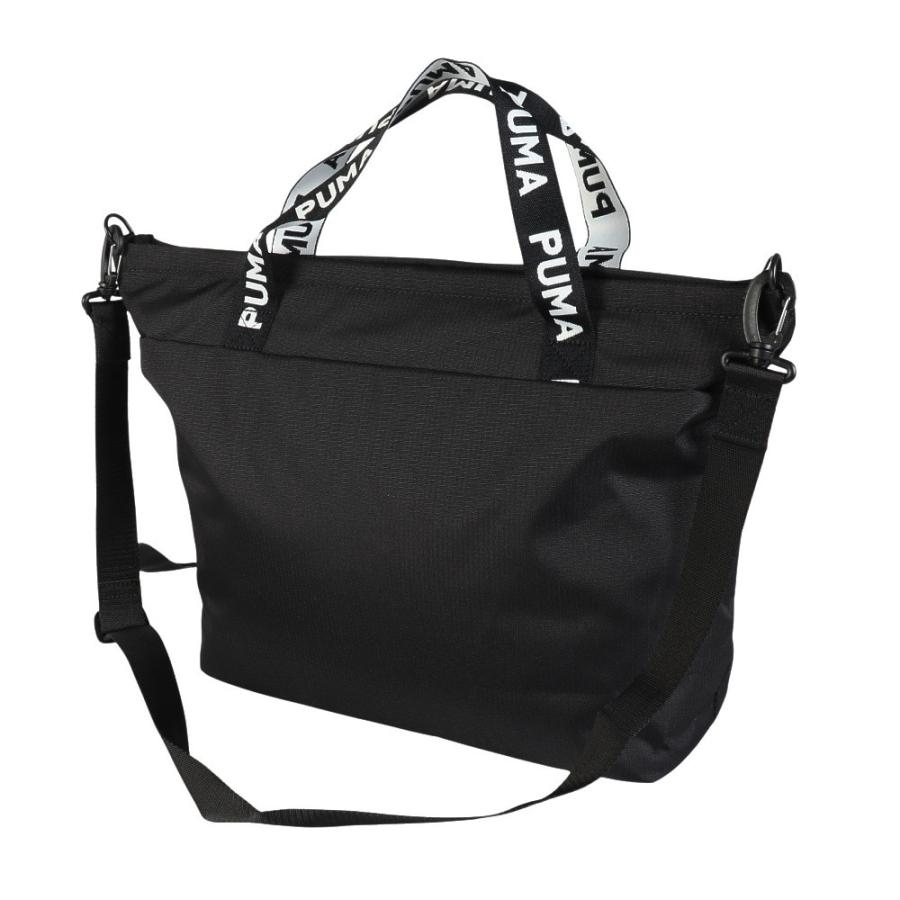 トートバッグ AT ESS ショッパー スポーツバッグ 黒 19L 09185601 サブ