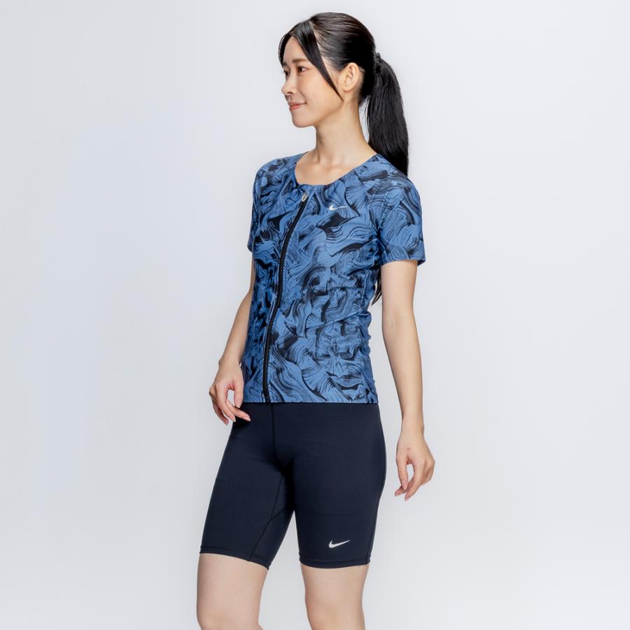 NIKE（ナイキ） フィットネス水着 レディース 半袖 セパレート ジップ
