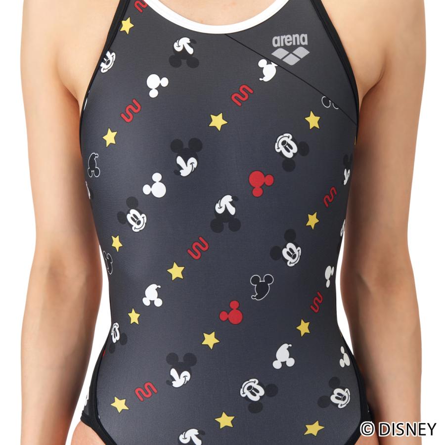 アリーナ（arena） 競泳練習用水着 ガールズ ミッキー ドナルド ミニー