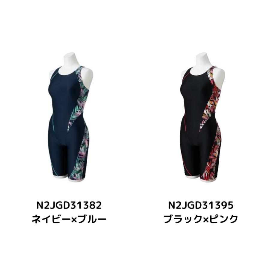 MIZUNO フィットネス水着 レディース 水泳 Stroke ONE 撥水 スイムフィットネス用オールインワン ストロークワン S-3L N2JGD313_3