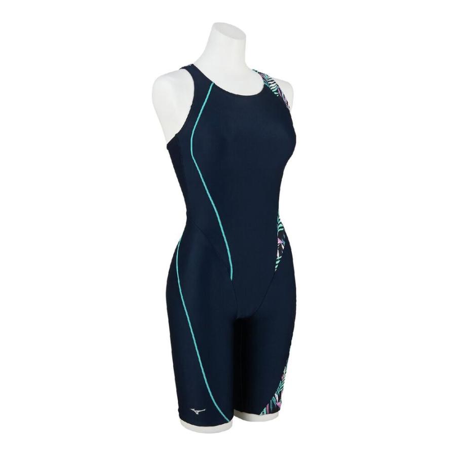 MIZUNO フィットネス水着 レディース 水泳 Stroke ONE 撥水 スイムフィットネス用オールインワン ストロークワン S-3L N2JGD313_6