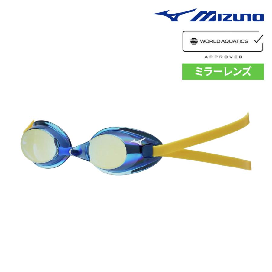 MIZUNO（ミズノ） スイミングゴーグル 水泳 競泳用ゴーグル WA承認 紺
