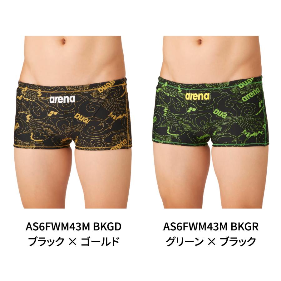 (Sサイズ)arena 競泳水着 ゴールド/ブラック 新品AS4FWM01M アリーナ（arena） 競泳水着 練習用 トレーニング水着 メンズ