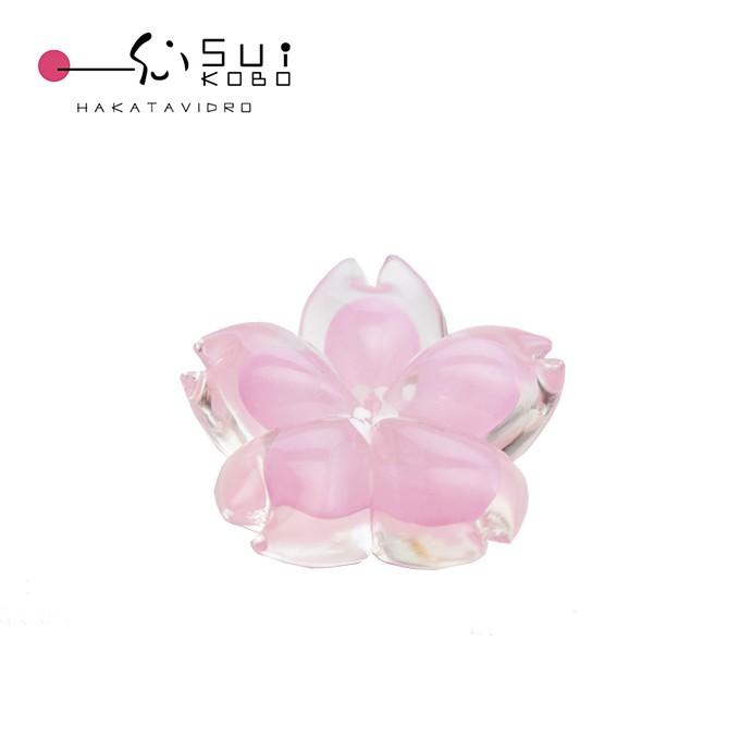 ガラス箸置き 桜 博多びーどろ粋工房 箸置き おしゃれ ガラス : ガラス