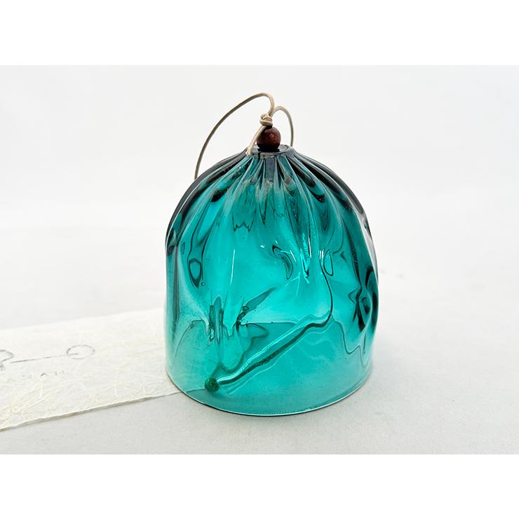 高級翡翠　インテリアや装飾品加工にどうぞ！ 博多風鈴 大島翡翠 FU-19 手作りの柔らかい音をどうぞ 博多風鈴 博多